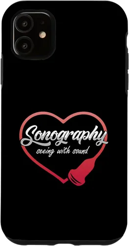 Vista 8 de Sonography Seeing With Sound Ultrasound Echography Medicine Case for iPhone 16 Plus