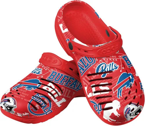 Vista 22 de FOCO Arizona Cardinals NFL Mens Historic Print Clog with Strap