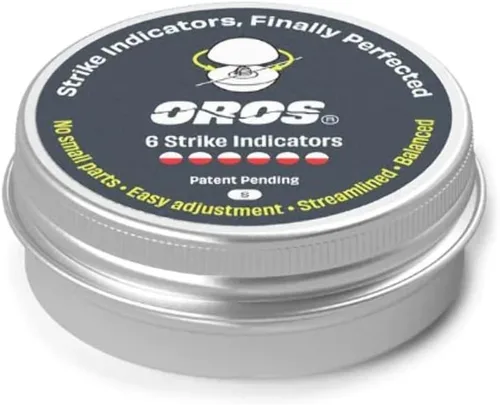 Vista 5 de Indicador de pesca OROS - Paquete de 6 (Mediano, Rosa)