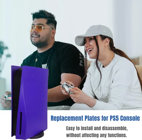 Vista 5 de Disc Edition - Paneles de cubierta para consola PS5, Playstation 5, placa protectora de repuesto para consola PS5, placa protectora de repuesto a