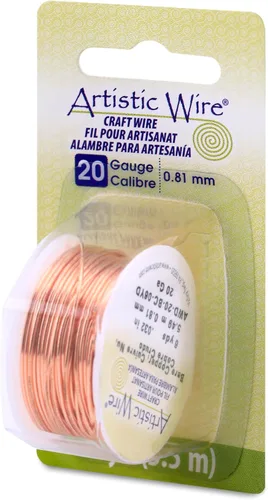 Vista 34 de Artistic Wire, Cable de cobre desnudo calibre 12 / 0.083 in, 10 pies / 10.2 ft