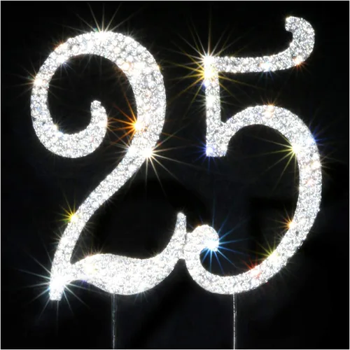 Vista 6 de Scotamalone 18 gemas de diamantes de imitación de alta calidad para decoración de tartas