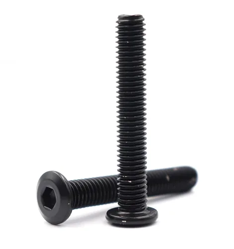 Vista 9 de binifiMux 20pcs M6 x 0.787 in Remache Negro Avellanado Socket Cap Allen Tornillos Remache Tornillos Muebles Conexión 304 Acero Inoxidable