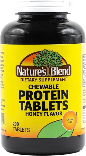 Tabletas de proteína Natures Blend con sabor a miel (200 tabletas)