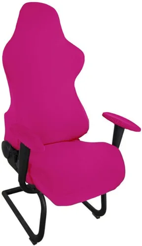 Vista 17 de Funda elástica para silla de juegos, lavable, funda protectora elástica para silla de juegos de oficina (color A: A)
