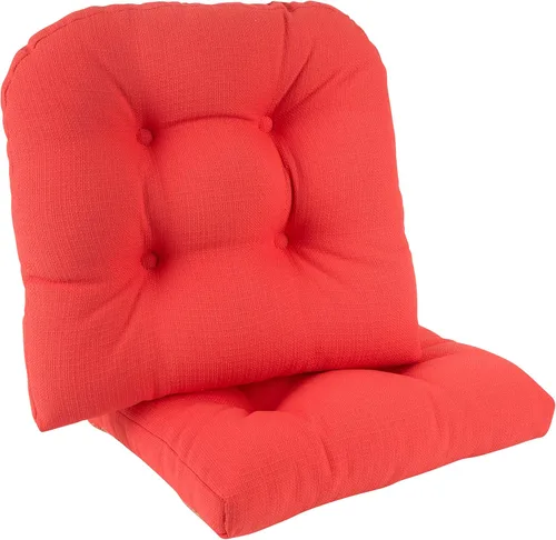 Vista 28 de Klear Vu Gripper - Cojines sobrerellenos antideslizantes universales para silla de comedor para decoración de cocina o uso en la oficina