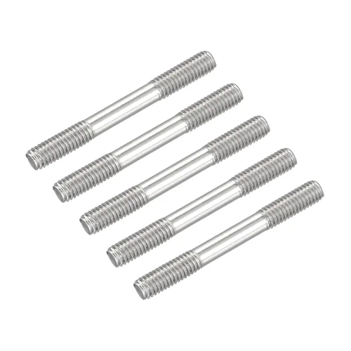 Vista 15 de METALLIXITY Pernos de doble extremo (rosca M4, longitud 20 mm) 5 piezas, pernos de varilla roscada de doble rosca de acero inoxidable 304