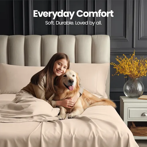 Vista 6 de Utopia Bedding - Juego de sábanas de bolsillo profundo para cama individual – Se adapta a colchones de hasta 21 pulgadas – Refrescantes, suaves