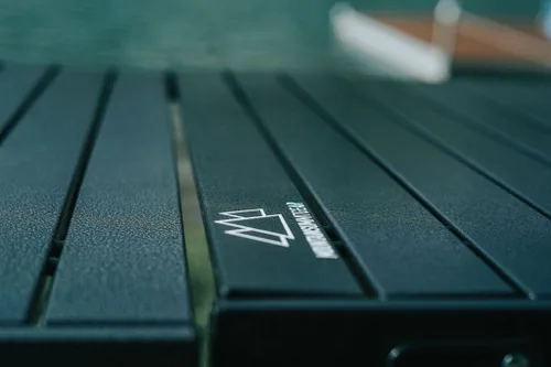 Vista 5 de MOUNTAIN SUMMIT GEAR Mesa de Rollo Superior Resistente para Acampar (Grande) - Mesa Plegable Portátil con Parte Superior de Aluminio y Estructura