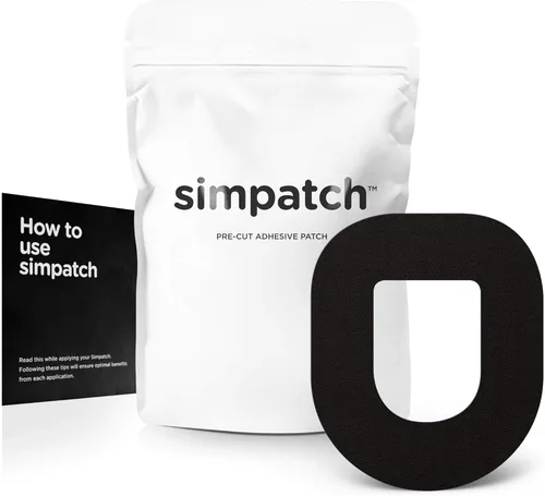 Vista 9 de SIMPATCH Parche adhesivo OmniPod (paquete de 25) - Adhesivo impermeable, cinta CGM - Múltiples opciones de color (Biege)