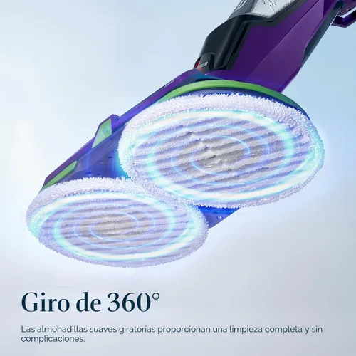 Vista 3 de Bissell® Spinwave - Limpiador de suelo duro para mascotas sin cable 18V con toallitas lavables para pisos sellados, 23157
