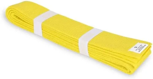 Vista 2 de Ultimate Knockout Cinturones de karate sólidos con 9 filas de costuras, ideales para karate tradicional, MMA, Judo, Taekwondo