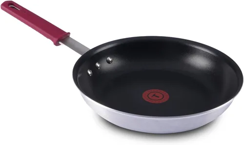 Vista 11 de T-Fal Profesional VX3 Sartén antiadherente cepillada con mango de acero inoxidable de 8.5 pulgadas, apta para horno y parrilla hasta 400°F, juego