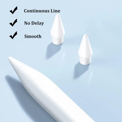 Vista 3 de Consejos para Apple Pencil, Puntas de Lápiz Stylus, Puntas de Lápiz para iPad, Puntas de Repuesto Compatible con iPad Air Mini Pro Apple Pencil 1
