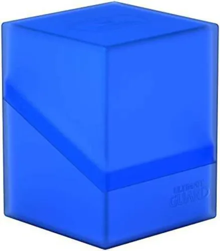 Vista 17 de Ultimate Guard Boulder 80+ Classic, estuche para mazo para 80 cartas TCG con doble funda, ámbar, almacenamiento seguro y duradero
