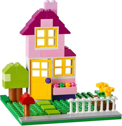Vista 5 de Caja de ladrillos creativos grandes y clásicos de la marca LEGO 10698.