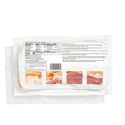 Vista 2 de 365 by Whole Foods Market, Tocino de corte central sin curar reducido en sodio, 12 onzas