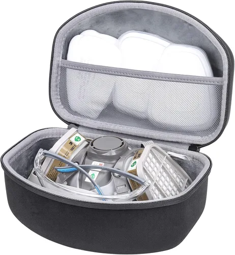 Vista 3 de co2CREA Reemplazo de estuche de viaje duro para pieza facial reutilizable 3M