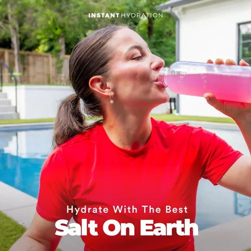 Vista 8 de Instant Hydration Sugar Free Electrolytes Powder Packets - Shawn Johnson Cherry Limeade Electrolyte Drink Mix & Travel Essentials - Boost Recovery