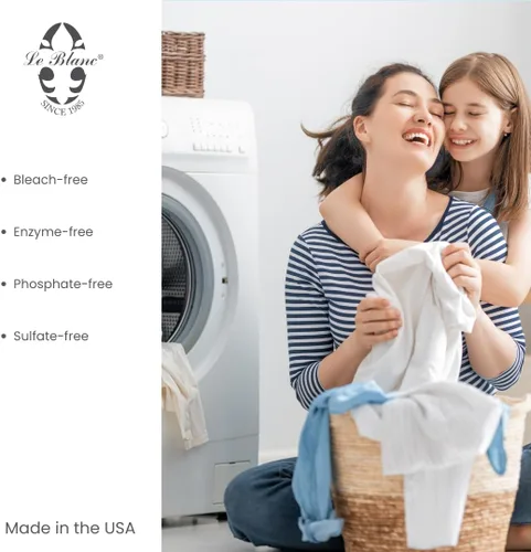 Vista 3 de Le Blanc® Children's Linen Wash® - Limpiador de ropa de lujo para ropa de cama y mesa, 64 onzas (paquete de 1)