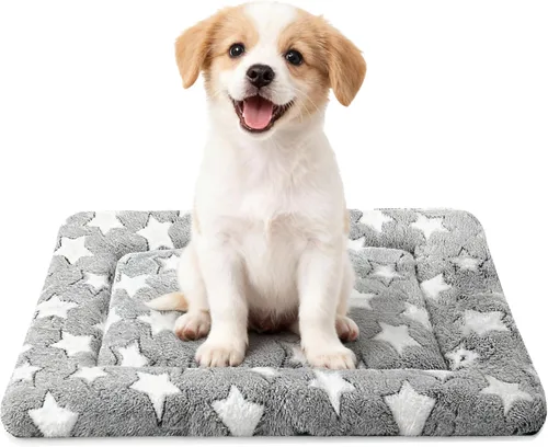 Vista 33 de Tapete de Cama para Perro, Reversible y Ultra Suave, Almohadilla de Perrera - Lavable a Máquina, Cama para Mascotas para Perros y Gatos - Forro
