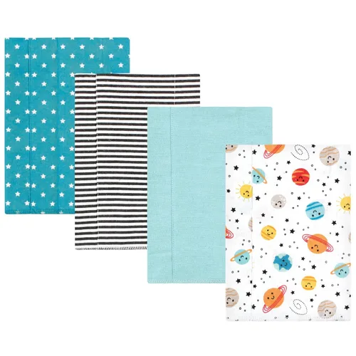 Vista 303 de Hudson Baby - Paños unisex de franela de algodón para bebé, avión, talla única