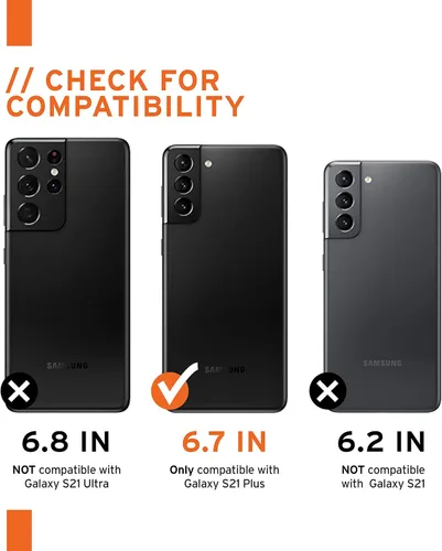 Vista 2 de URBAN ARMOR GEAR UAG - Funda protectora diseñada para Samsung Galaxy S21 Plus, camuflaje bosque, resistente, ligera, delgada, a prueba de golpes