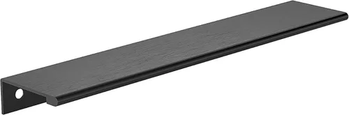 Vista 43 de Richelieu Hardware BP98982510 Lincoln Collection 1 pulgada (25 mm) de centro a centro Manija de tirador de borde de gabinete y cajón de aluminio
