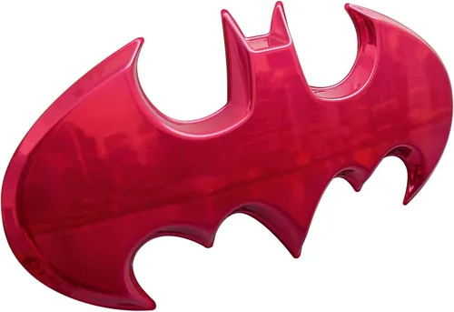 Vista 8 de Emblema de coche Batman de Fan Emblems - Símbolo de Batwing y Batarang de 1989 en 3D - Color: cromo - Tamaño: 9.65 x 4.57 x 0.51 cm - Accesorios