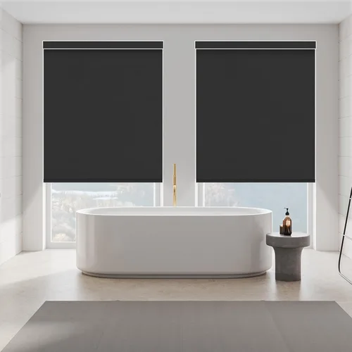 Vista 27 de Persiana Motorizada, Compatible con Homekit Thread-Enabled, Persianas Inteligentes 100% Opacas con Control Remoto, Persiana Enrollable Eléctrica