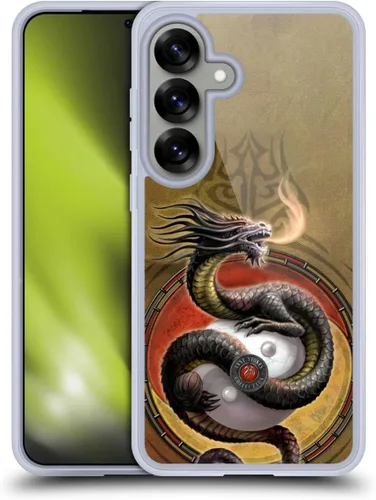 Vista 223 de Head Case Designs Officially Licensed Anne Stokes God's Hammer Guardian Dragons Gel Case [Military Grade Protection] Compatible with Samsung Galaxy