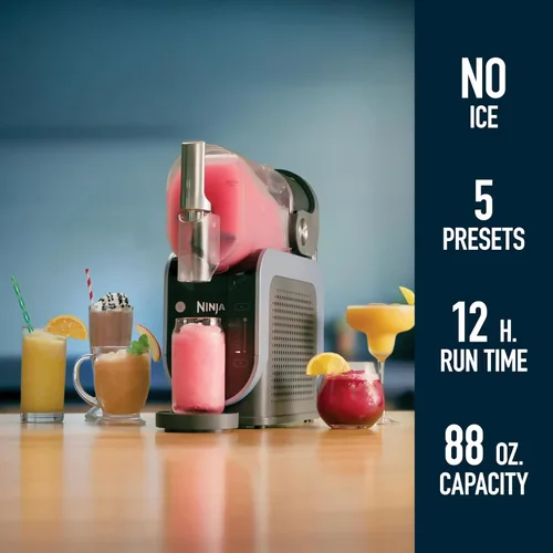 Vista 2 de Ninja SLUSHi con tecnología RapidChill, máquina de bebidas congeladas y granizados de 88 oz, 5 programas preestablecidos, margaritas, frappés y más