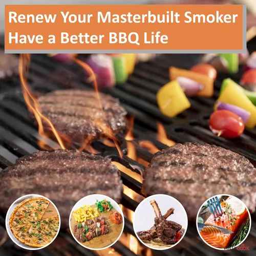 Vista 7 de Masterbuilt Elemento calefactor eléctrico de repuesto para ahumadores eléctricos digitales de 40 pulgadas, parte 9907090039