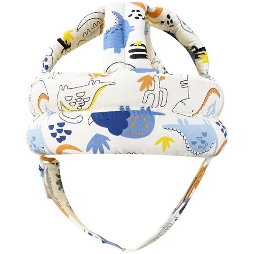 Vista 24 de Protector de cabeza de bebé, casco de bebé para gatear, caminar, sin golpes, cabeza de seguridad, gorra protectora ajustable para caminar, jugar