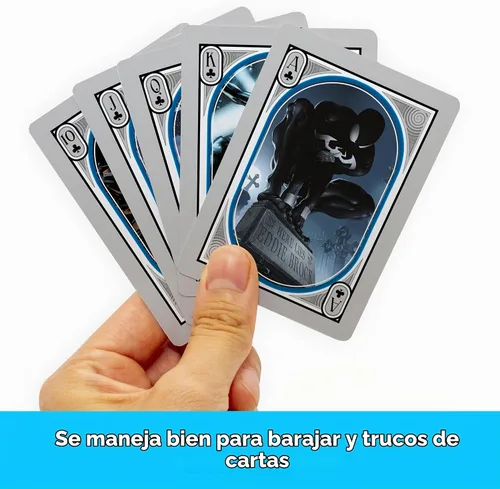 Vista 4 de Aquarius Marvel Comics Spider-Man - Baraja de cartas con temática de Spiderman para tus juegos de cartas favoritos, mercancía y coleccionables