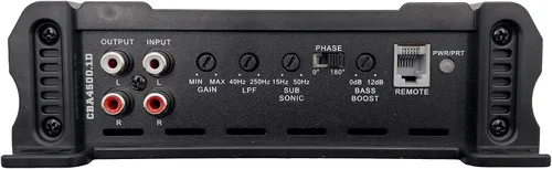 Vista 3 de Orion Cobalt CBA4500.1D Amplificador monobloque de 1 canal clase D para subwoofer de coche, 4500W, estable de 1/2/4 ohmios, paso bajo ajustable