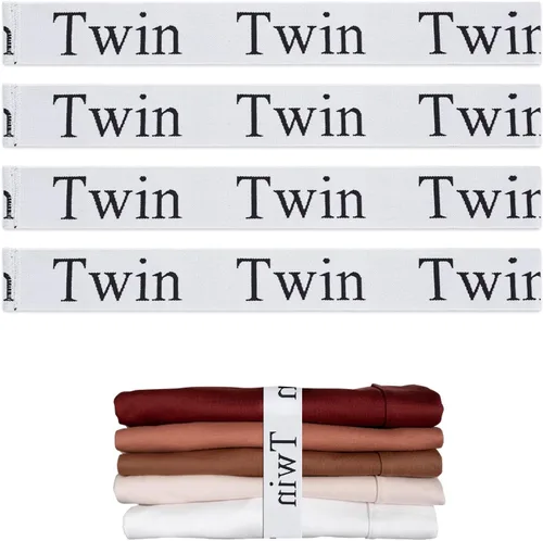 Vista 13 de 4 correas ajustables entrecruzadas para sábana bajera (4 unidades, color negro)