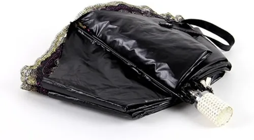 Vista 5 de Honeystore - Parasoles de encaje de flores para fiesta de boda, paraguas nupcial de encaje