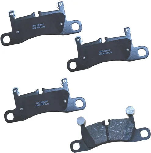 Vista 122 de Pastillas de freno traseras cerámicas Bendix Premium SBC1337 para Cadillac CTS 2014-2008, SRX 2016-2010, Chevrolet Camaro 2015-2010, Saab 9-4X 2011