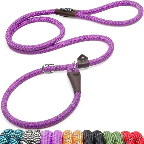 Vista 29 de Fida Paquete de 5 correas antideslizantes duraderas a granel, resistentes de 1/2 pulgadas x 6 pies, cómoda correa antideslizante para perros Verde