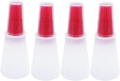 Vista 11 de Cepillo para botellas de aceite de silicona, cepillos para barbacoa/pastelería, parrilla de cocina de silicona, cepillo para botellas de aceite