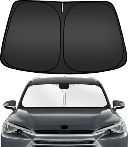 Vista 23 de ARISMOTOR Parasol para parabrisas para BMW X3 2018-2025, ajuste personalizado plegable, protector de parasol y visera solar para ventana delantera