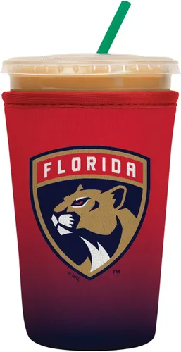 Vista 19 de Sok It Java Sok NHL - Funda de neopreno aislada para taza de café helado y soda fría (Patos Anaheim, S: 16-20 onzas)