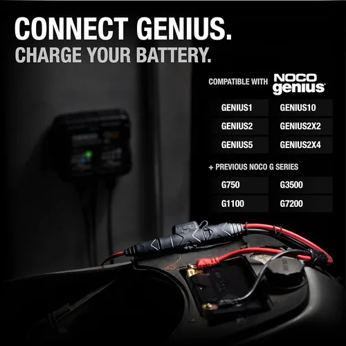 Vista 6 de NOCO GBC007 - Cable de extensión Boost X-Connect de 18.5 pulgadas para arrancadores de litio GB20, GB40, GB50 y GBX45 (paquete de 6)