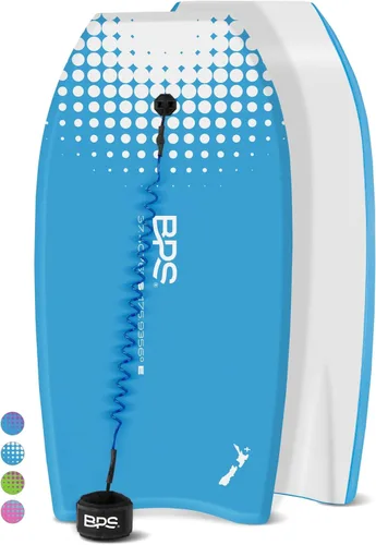Vista 8 de BPS Bodyboard 'Storm' con correa en espiral de alta calidad, ligero con núcleo EPS, duradero para todas las condiciones de ola
