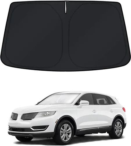 Vista 72 de KUST Parasol para parabrisas para Chevy Malibu 2013 2014 2015 accesorios de ventana cubierta solar plegable bloquea los rayos UV mantener el coche