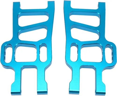 Vista 3 de 08005 - Brazo de suspensión inferior de metal para Redcat Racing HSP 94111 1/10 RC coche camión (azul)