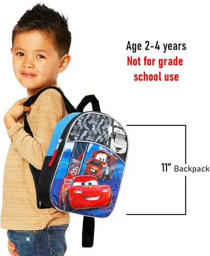 Vista 3 de Disney Mochila preescolar de 10 pulgadas, mochila mini, para niños pequeños), 763769354684