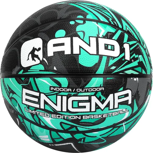 Vista 14 de AND1 Enigma Basketball - Streetball for Indoor and Outdoor Use, Deep Channel Construction and Durability