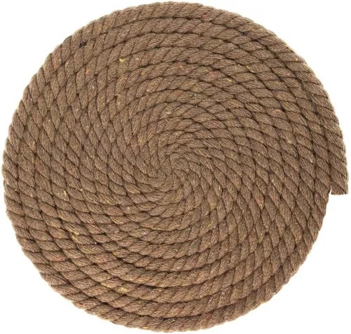 Vista 88 de West Coast Paracord - Cuerda de algodón natural trenzada de 3 hebras, 1/4, 1/2, 5/8, 3/4, y 1 pulgada de diámetro, 10, 25, 50, 100 pies